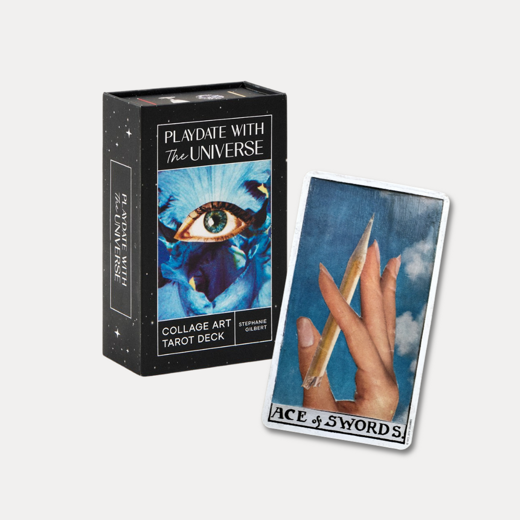 Ace of Swords Original Card Art & Tarot Deck Bundle