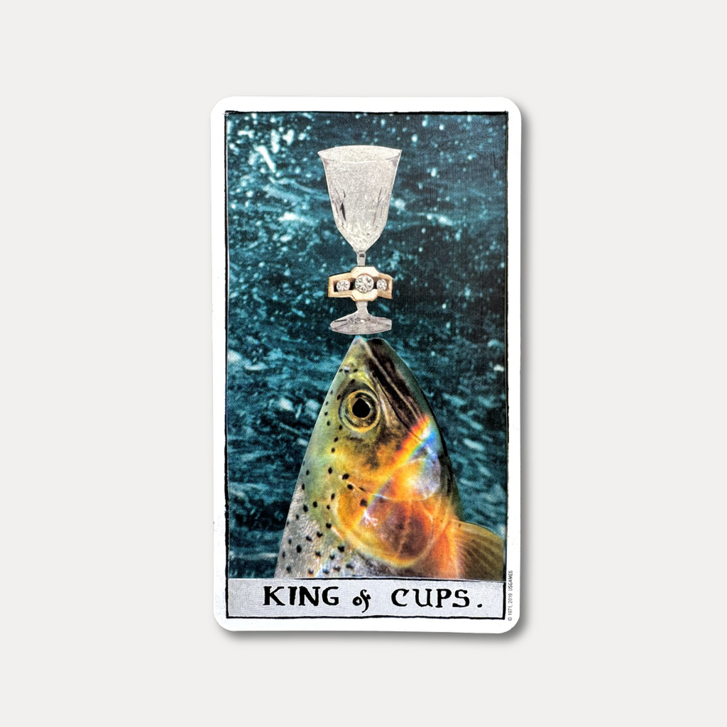 King of Cups Original Card Art & Tarot Deck Bundle