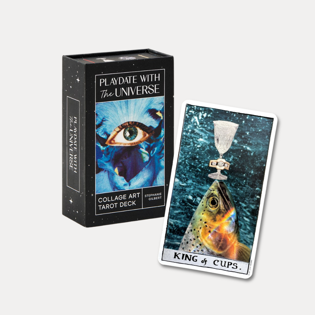 King of Cups Original Card Art & Tarot Deck Bundle