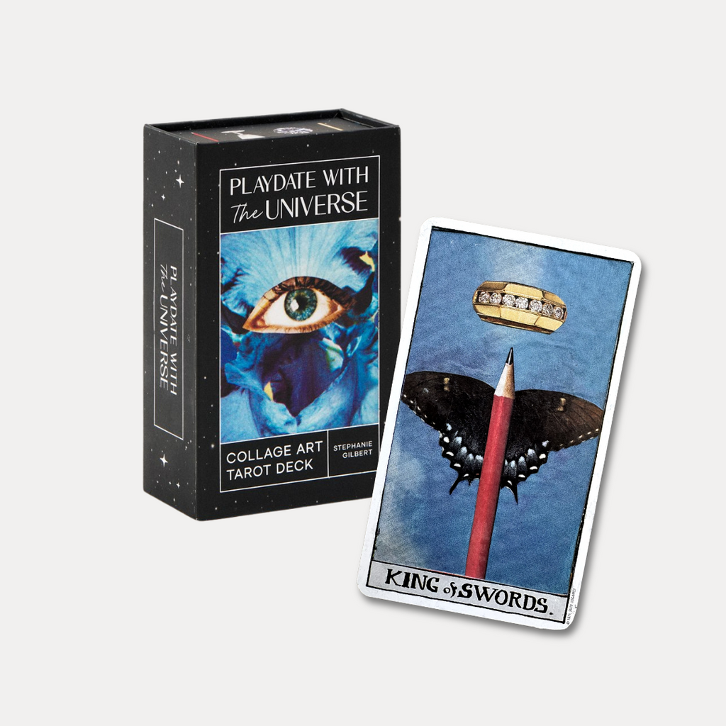 King of Swords Original Card Art & Tarot Deck Bundle