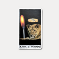 King of Wands Original Card Art & Tarot Deck Bundle
