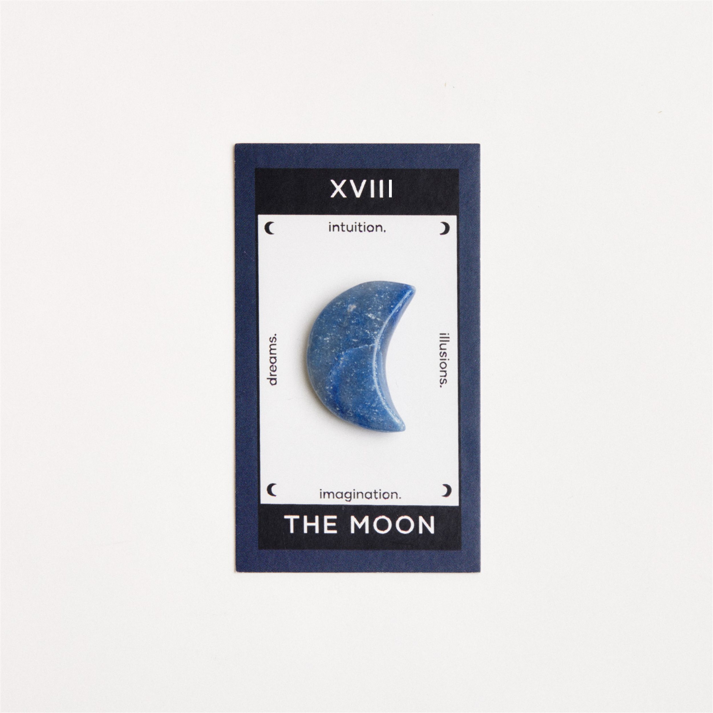 The Moon - Tarot Meditation Crystal