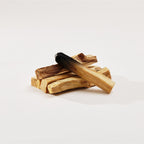 stack of palo santo wood 