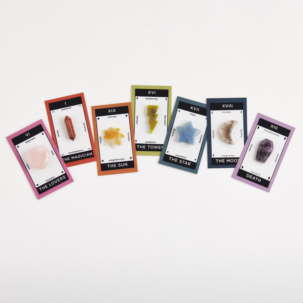 Rainbow Bundle - Tarot Meditation Crystal Set