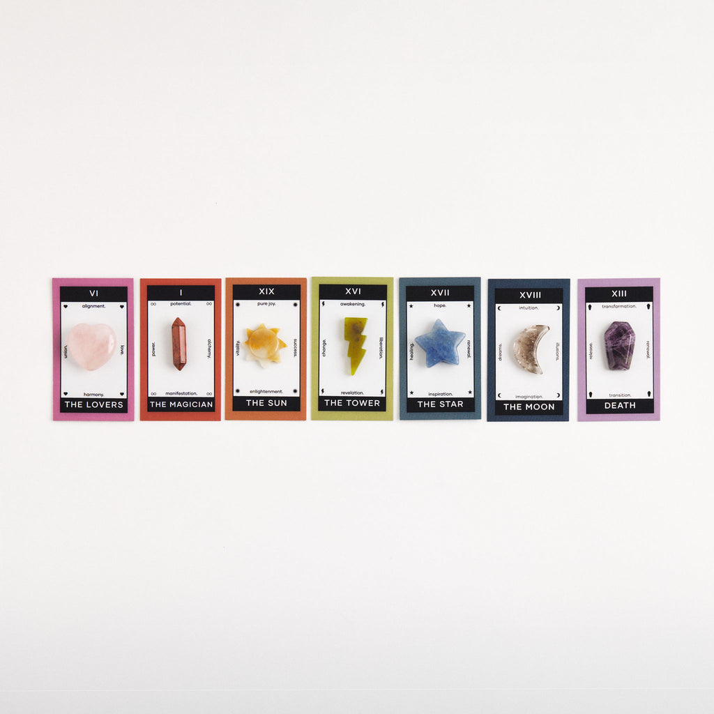Rainbow Bundle - Tarot Meditation Crystal Set