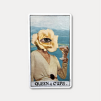 Queen of Cups Original Card Art & Tarot Deck Bundle