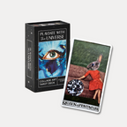 Queen of Pentacles Original Card Art & Tarot Deck Bundle