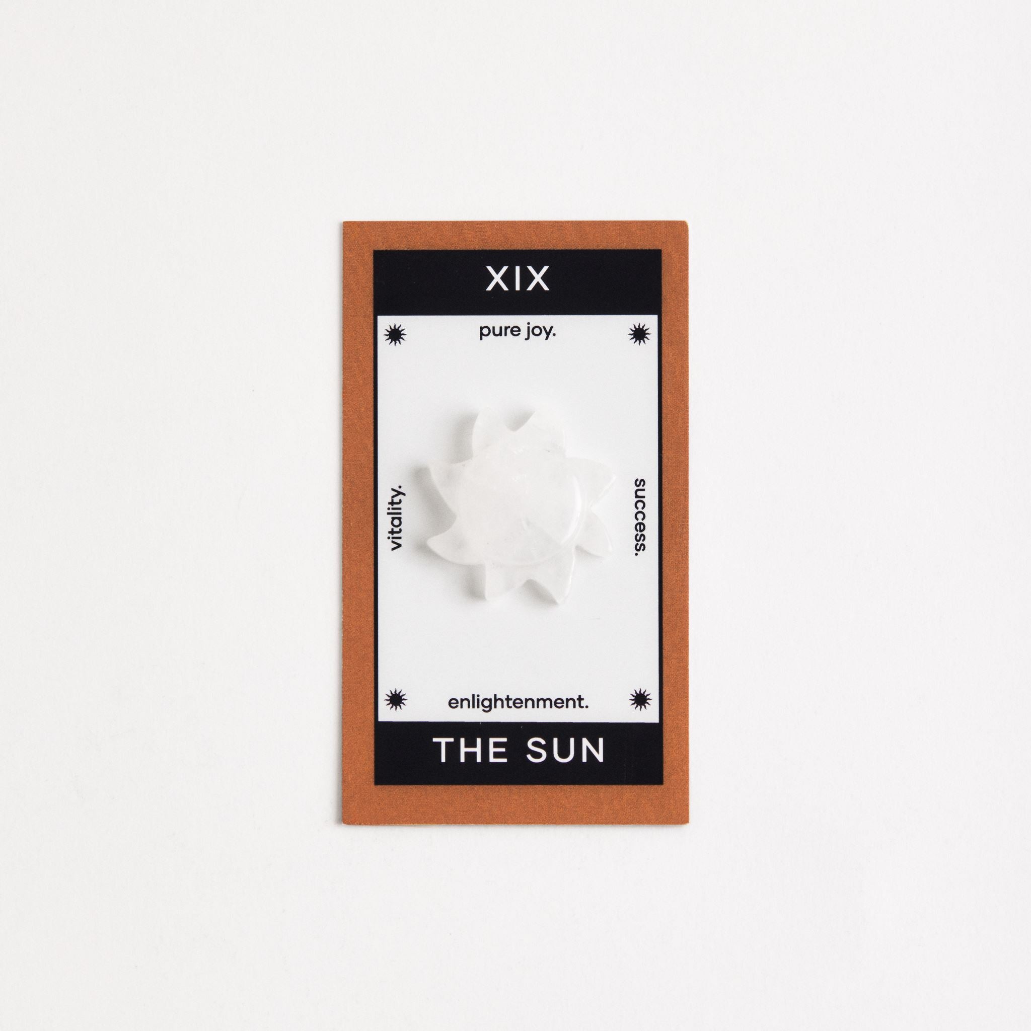 The Sun - Tarot Meditation Crystal
