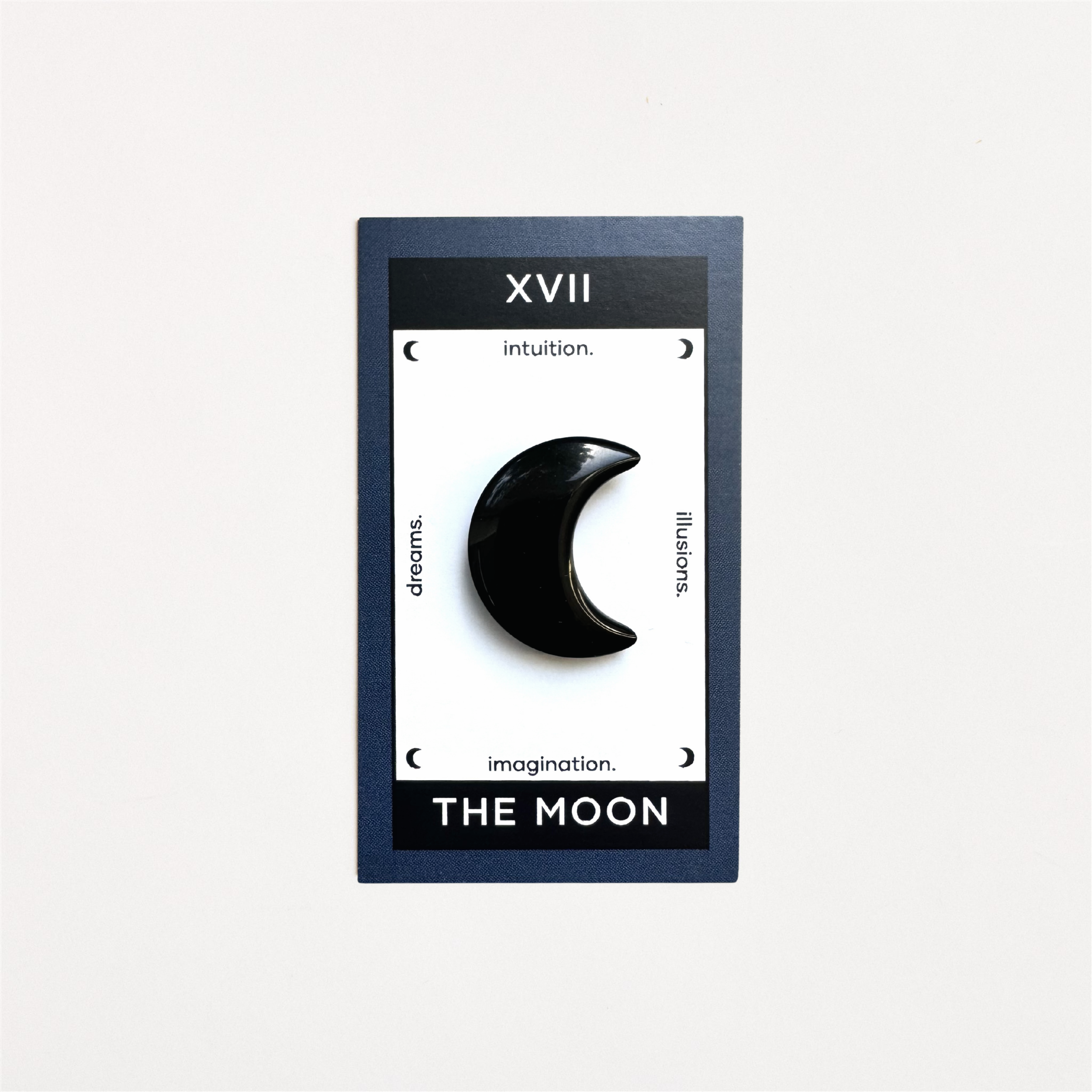 The Moon - Tarot Meditation Crystal