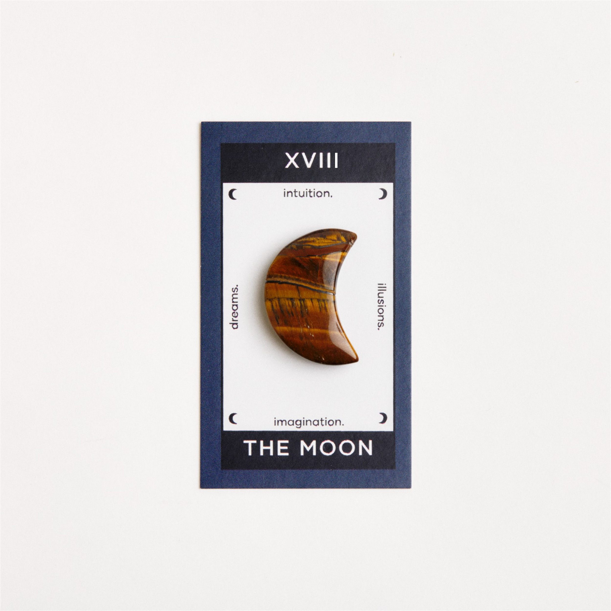 The Moon - Tarot Meditation Crystal