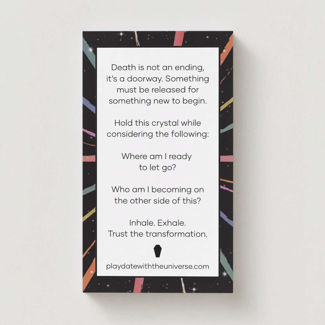 Death - Tarot Meditation Crystal